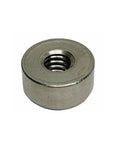 4 Piece Marine Grade 316 Stainless Steel Flat End Nut 1/4 20 Thread 5/8 Inch Wide for heavy duty boat hardware.