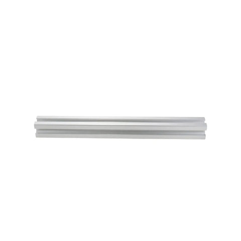 4 Pack 2020 Aluminum T Slot Extrusion European Standard Anodized Linear Rail For CNC Machines And 3D Printers, Silver Finish