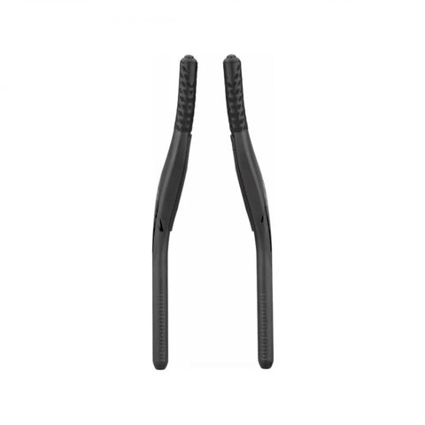 VukaShift AXS 90 Electronic Controller Carbon Extension for 22.2mm Aerobar Pair shown upright with textured grip