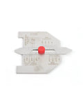 Stainless steel gauge from Welding Inspection Tool Kit With Seven Essential Gauges Pro Grade Fillet Weld Gauge Ruler Magnifier Caliper.