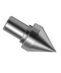 Slick Live Bearing Tailstock Center And Drill Chuck Adapter Kit For Mini Lathe wood turning, stainless steel tailstock center.