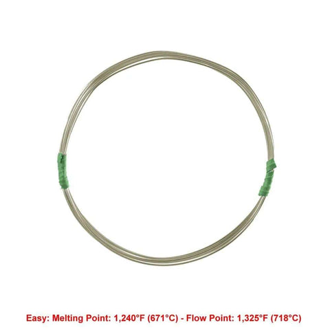 Solder Assortment Kit For Jewelry Making And Repairs, Easy Medium And Hard Solder, 1 Foot Each, Sterling Silver wire coil