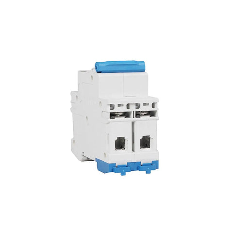 2P Miniature Circuit Breaker NB1-63 Series 2A To 63A, C Curve, Low Voltage DIN Rail Mount, motor protection, AC 230/400V, CE certified