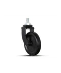 Four Pack 3 Inch Lead Screw Casters With Brakes, Silent Universal PP Wheels For Furniture, Trolleys And Dining Tables, close-up view