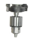 Straight Up Workhorse 12 Inch Variable Speed Benchtop Drill Press With 3 4 Horsepower Motor chuck detail for precision drilling