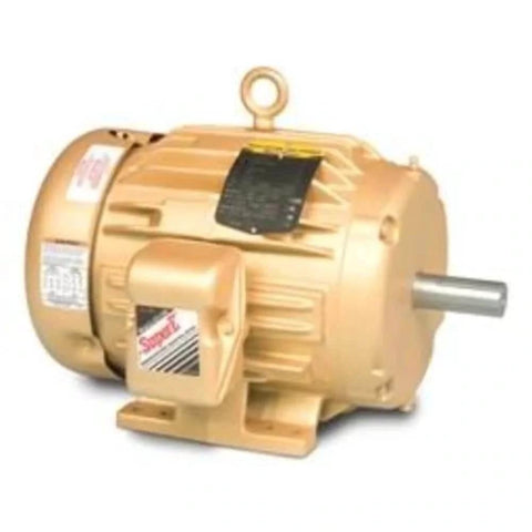 Single Unit General Purpose 3-Phase AC Motor 20 HP, 256T Frame, TEFC Enclosure, visible side angle view