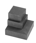 Smooth Graphite Block 70x70x70mm Go To Industrial And Lab Use, Durable Graphite Electrode Plate With High Electrical Conductivity, 1 Piece
