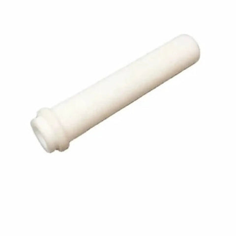 10 Pack Replacement Throat Parts for Tivar Venturi Suction Tube, Powder Coating Pump Accessories, Compatible With Similar Systems, Easy Install, Durable Seals and Tubing, ProGrade Kit for Smooth Powder Transfer; white plastic tube