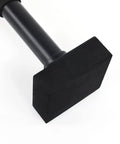 18 Inch Economy Carpet Stretcher Knee Kicker With Protective Buffer Pad, angled teeth for firm grip, black finish