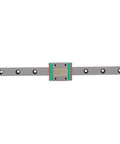 12mm Linear Rail Kit With Slide Block For Precision Motion Heavy Duty Build Bearing Steel Track 200mm Length Four Point Load Design Built In Lubrication System Smooth Glide For CNC Machines And Automation front view