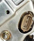 Close-up of connection port on Alternator For 2000-2004 Toyota Tacoma, One Hundred Percent New OE-Comparable Drop-In Replacement