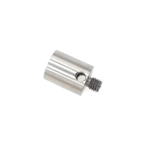 Stainless Steel CMM Probe Thread Adapter M3 To M4 With 7mm Diameter And 9mm Length Outer M3 Thread To Inner M4 Thread Fits Tormach Renishaw Haimer CMM Touch Probe Stylus Replacement, stainless adapter with M3 thread