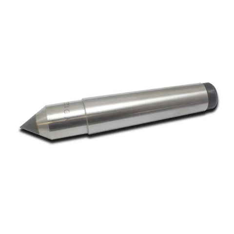MT2 Morse Taper Lathe Dead Center With 60 Degree Point, Carbide Top, 45 Steel Handle, Alloy Top Hardness Over HRC85, Shaft Precision 0.01mm, 100mm Total Length, 17.78mm Max Diameter, Pro Grade Lathe Center For Precision Turning