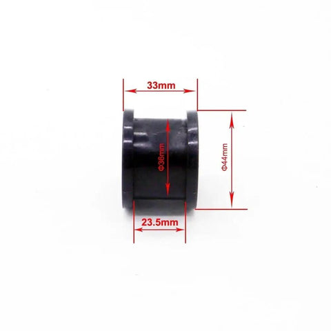 Solid Steel Chain Tensioner Pull Guide Roller With Tough Spring And Polyurethane Slider For Dirt Pit Moto ATV Quad Scooter To Stop Loose Chains, 33mm roller