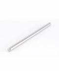 M4 X 80mm Stainless Steel Dowel Pin, rust resistant, cylindrical shelf support peg for cabinets and furniture, silver tone