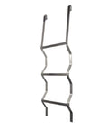 Window Well Escape Ladder For Metal Wells Hang On Lip Mount No Fuss Easy Six Bolt Assembly Maintenance Free Tempered Aluminum