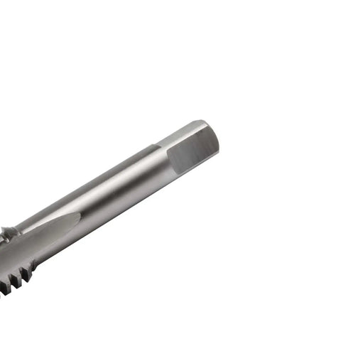1/2-10 Left Hand Trapezoidal Thread Tap HSS for Metalworking, close-up of tap end
