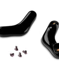 Two Pack Replacement Handles For AMC Cookware Classic Pots Black Handles With Screws And Washers DIY Easy Swap For Vintage AMC Kitchenware
