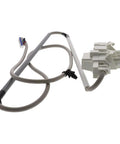 Washer Lid Latch Replacement W10619844 For Front Load Washers with connector cables, durable construction, easy to install
