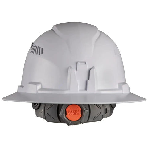 Hard Hat With Rechargeable Headlamp Vented Full Brim Style Padded Odor Resistant Sweatband For All Day Comfort Secure Mounts