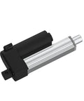 350mm Electric Linear Actuator With Low Noise Gear Motor, 24V DC, 300N Load, smooth metallic design, side view