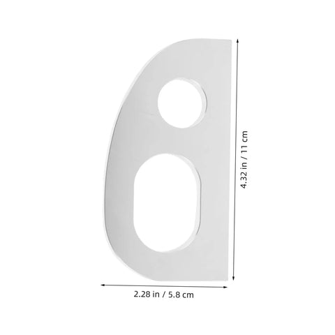 Rugged Aluminum Eyelet Bow Connector For Boats And Yachts, Easy Install And Precision Fit For Rope Anchoring And Guiding