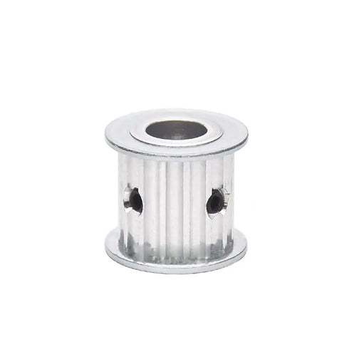 5M 15T Timing Pulley For 15mm Wide Belts With 5mm Pitch And 10mm Bore Aluminum Synchronous Wheel Perfect For CNC Milling Machines Lathes And Other Precision Machinery Drives, silver aluminum timing pulley