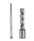 Oscarbide 1/2in x 2in HSS annular cutter with 1/2in cutting dia, 2in depth, 3/4in Weldon shank, pilot pin magnetic drill