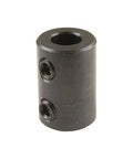 Built Tough One Inch Steel Shaft Coupler Featuring A Quarter Inch Keyway And Durable Black Oxide Finish for reliable torque transfer.