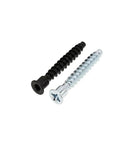 Hex Socket Cap Drive Countersunk Flathead Confirmat Wood Screws For Woodworking Heavy Duty Zinc Plated M5 M6 M7 Sizes Black Finish