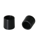 Eight Pack Black Door Stop Rubber Bumper Tips 0.39 Inch Inner Diameter 0.5 Inch Outer Diameter Door Stop Covers Protect Doors And Walls