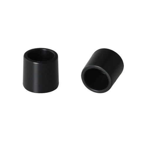 Eight Pack Black Door Stop Rubber Bumper Tips 0.39 Inch Inner Diameter 0.5 Inch Outer Diameter Door Stop Covers Protect Doors And Walls