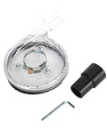 Heavy Duty Dust Shroud Kit For Angle Grinder With Transparent Polycarbonate Cover High Temperature Resistant Guard