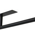 Under Cabinet Paper Towel Holder For Kitchen And Bathroom Wall Mounted Matte Black SUS304 Stainless Steel Roll Rack
