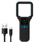 Universal Pet Microchip Scanner For ISO1178411785 FDX B EMID Chips 125KHz 134.2MHz with USB cable and TFT screen