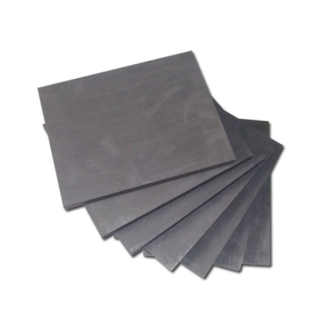 Lab Grade Graphite Block And Graphite Sheet Set For Laboratory Melting 400 By 200 By 10-20 Mm High Density Anode Electrolysis Block For Electroplating Heater Parts And Insulation Applications
