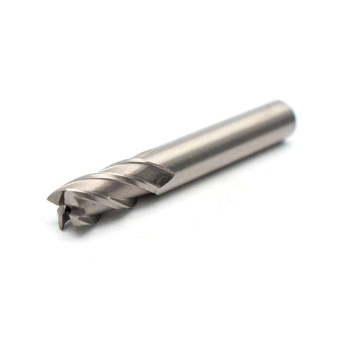 Beefy 4 Flute End Mill Cutter Set For CNC Machines, 10mm Cutting And Shank Diameter, 22mm Cutting Depth, 72mm Overall Length, Pack Of 2