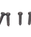 Screws for Surface Mounted Antique Zinc Alloy Door Handles For Cabinets And Closets Built To Last Tough As Nails Wear Resistant Rust Proof Hardware