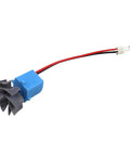 Compact Vertical Micro Wind Generator For AC Power Output 0.01 To 15V With 8 Silvered Plastic Blades, 26mm Motor