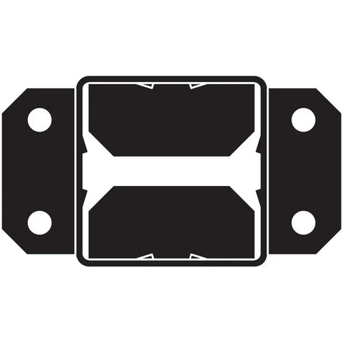 EZ Base Black Powder-Coated Post Base For 4x4 Concrete Install No-Brainer To Install With SDS Connector Screw Beefy Steel Post Support For Decks Fences And Outdoor Posts, black steel