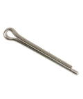Heavy Duty Stainless Steel Cotter Pins 7/64 By 1 Inch Flathead Pack Of 50 close-up view showcasing the flat head design.