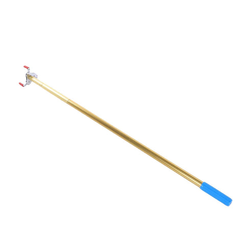 Top Shelf Smoke Detector Removal Tool Featuring An Extended Reach Grip For Effortlessly Twisting Ceiling Alarms Without Balancing On Shaky Step Stools Or Breaking A Sweat, 5.3m extendable pole.