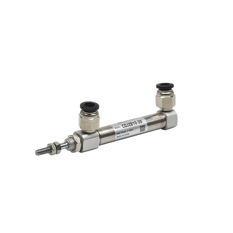 Industrial Grade Mini Pneumatic Cylinder Double Acting Single Rod Featuring 10mm And 16mm Bores That Roll Out Crisp Five To Two Hundred Millimeter Strokes For Shop Builds And Heavy Duty Automation Jobs