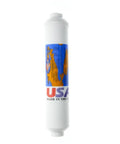 Inline Ten Inch Granular Activated Carbon Water Filter With One Quarter Inch Female Pipe Thread for water lines