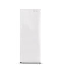 Sleek Upright Convertible Refrigerator And Freezer Serving 6.8 Cu Ft, white finish with smooth surface and compact design.