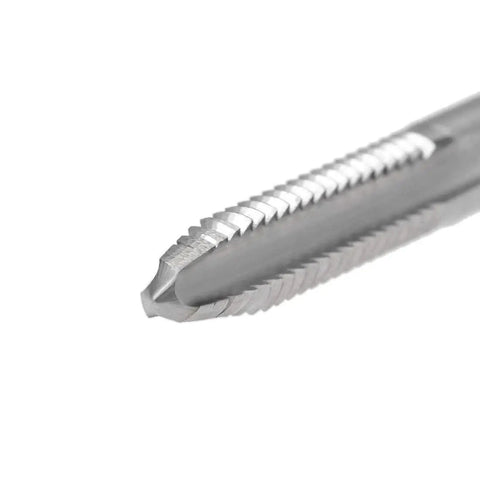 Pro Grade High Speed Steel Tap Set 10-24 UNC 2B Class 3-Flute Machine Tap Tapping Tool Kit 5 Pcs Durable Fast-Cutting For Metal Use DIY And Professional Projects