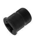Heavy Duty Black Steel Gas Cylinder Screw For M1 Garand Rifle With Rock Solid Single Slot Lock Plug, close-up view.