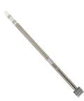 Top Tier Chisel Soldering Iron Tip T12 for fast heating, stainless steel construction for precise circuit board repairs.
