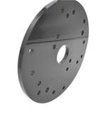 Rock Solid Universal Router Base Plate With Mounting Screws And Alignment Pin, 6-1/2 inch acrylic plate with pre-drilled holes.