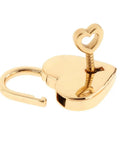 Mini Heart Shaped Padlock With Keys For Jewelry Box Diary Storage Box Gold Pack Of 2 Small Metal Locking Lockset For Secure Keepsakes